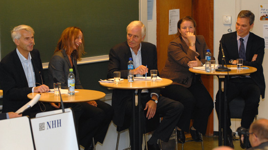 Lehmkuhlkonferansen 2010, paneldebatt (Foto: Hallvard Lyssand)