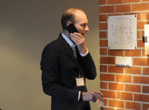 Mediekonferanse 2014, Knut Olav Åmås. (Foto: Hallvard Lyssand)