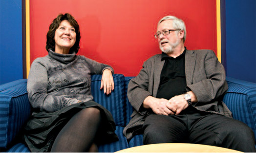 AFF-direktør Mai Vik og SNF-direktør Per Heum (Foto: Eivind Senneset)