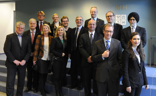 NHH Advisory Board, March 2013 (Photo: Hallvard Lyssand)
