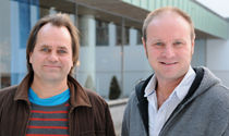 Bertil Tungodden og Kjetil Bjorvatn (Foto: Hallvard Lyssand)