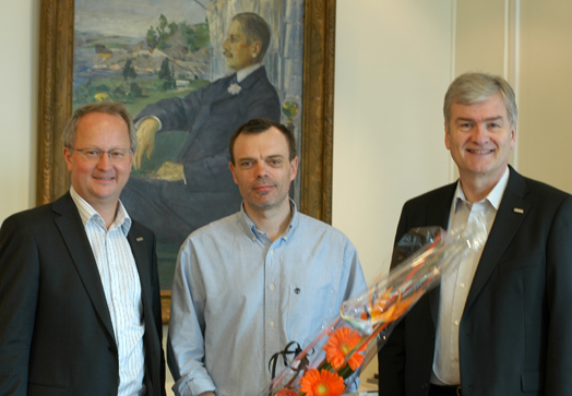 Tore Leite, Jan I . Haaland og Gunnar E. Christensen (Foto: Knut André Karlstad)