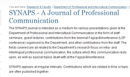Synaps, Journal of Professional Communication (Illustration)