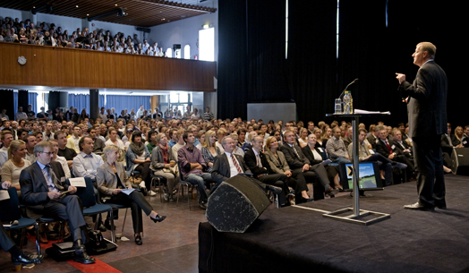 Rune Bjerke, NHH Forum 2010 (Foto: Helge Skodvin)