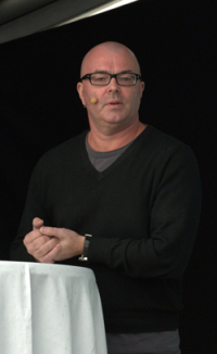 Professor Kjell Gunnar Salvanes, Forskningsdagene 2010 (Foto: Asle Haukaas)