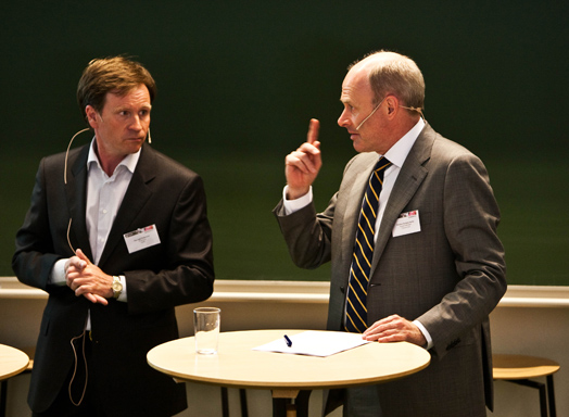 Per Egil Pedersen og Morten Karlsen Sørby, Vårkonferansen 2010 (Foto: Eivind Senneset)