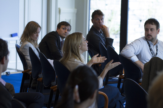Discussion, Argentum Centre Symposium 2014 (Foto: Nils Olav Mevatne)