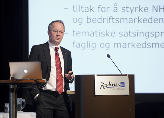Jan I. Haaland, NHHs Høstkonferanse 2010 (Foto: Kristian Helgesen)