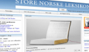 Store norske leksikon på nett (Illustrasjon)