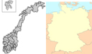 Norge og Tyskland (Illustrasjon)