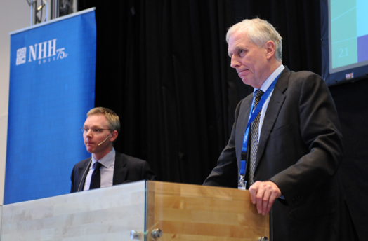 Thore Johnsen og Martin Skancke, FIbe 2011 (Foto: Hallvard Lyssand)