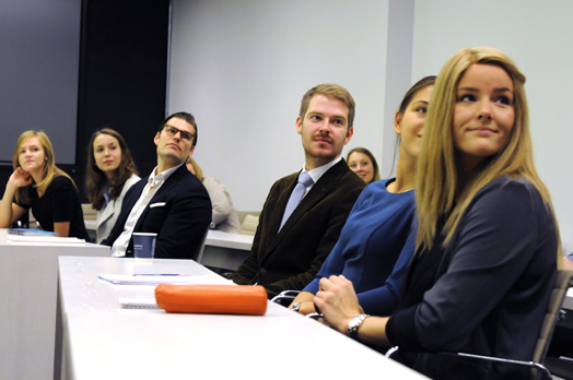 ICC mock interviews, (Photo: Hallvard Lyssand)