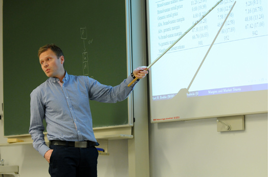Kurt Brekke, Forskermøtete 2011 (Foto: Hallvard Lyssand)