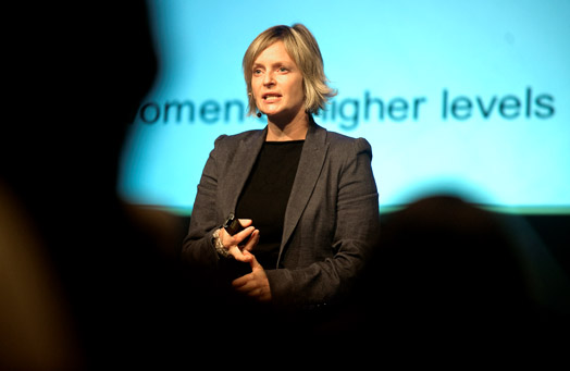 NHH Forum, professor Karen Modesta Olsen (Foto: Odd Mehus)