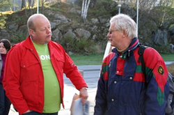 Rolf Jens Brunstad og Jostein Ljones Foto: Tor Henrik Øye/Hordaland Bondelag