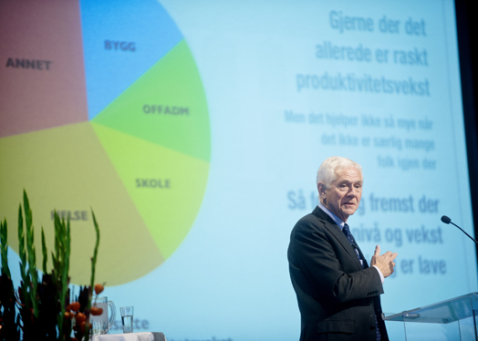 Victor D. Norman, Høstkonferansen 2012 (Foto: Siv Dolmen)