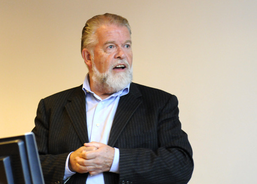 Arne Selvik, AFF, rektorprogrammet 2012 (Foto: Hallvard Lyssand)