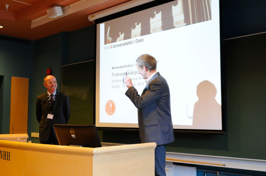 Telekonferansen 2014: Nils-H.M. von der Fehr og Hans Jarle Kind